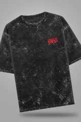 Wolf Acid Washed Oversized Tee
