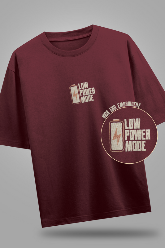 Low Power Mode Oversized T-Shirt
