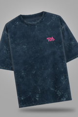 Giant Octopus Acid Washed Oversized Tee