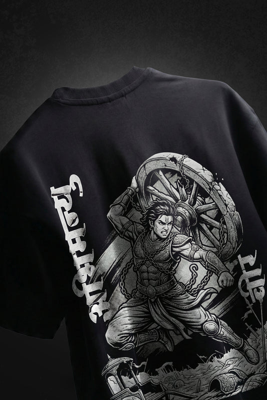 ABHIMANYU X UNISEX OVERSIZED T-SHIRT