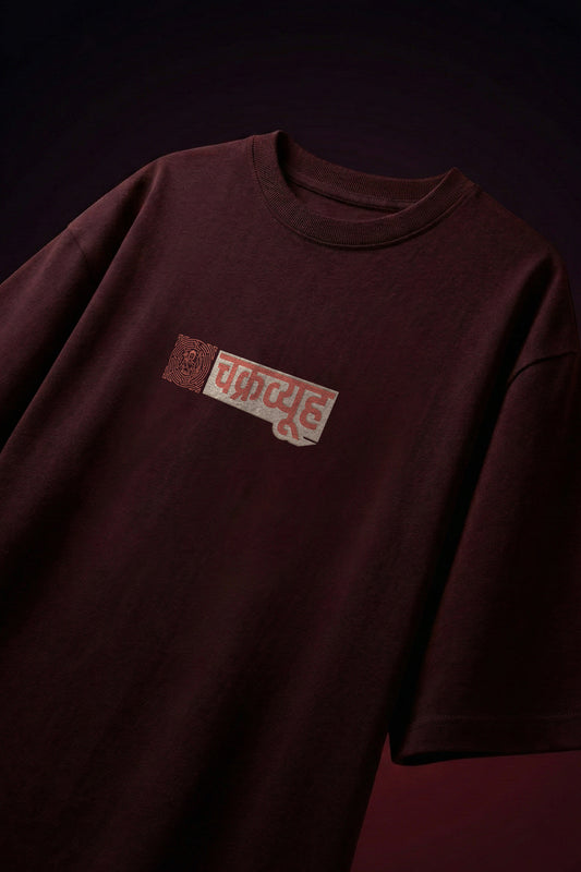 CHAKRAYUH X UNISEX OVERSIZED T-SHIRT