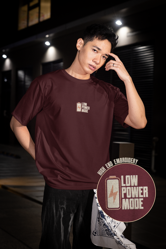 Low Power Mode Oversized T-Shirt